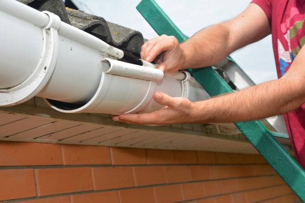 Large Gutter Repair in Travelers Rest