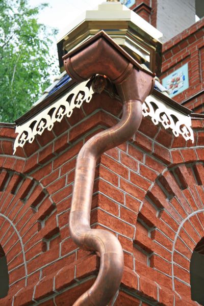Church Downspout Installation in Travelers Rest
